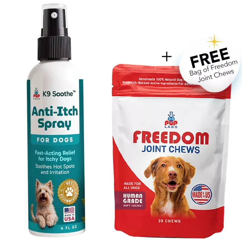 K9 Soothe + Freedom Joint Chews Bundle
